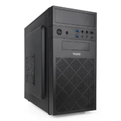 Tooq ISOBOX ULTRA Caja Minitorre MicroATX Negro