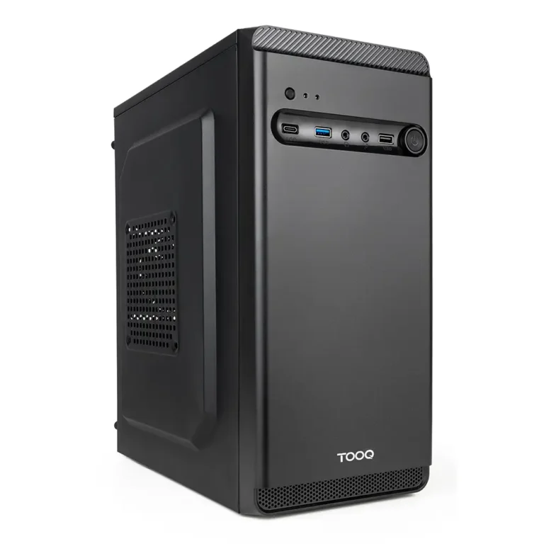 Tooq DODEKA ULTRA Caja Minitorre MicroATX Negro