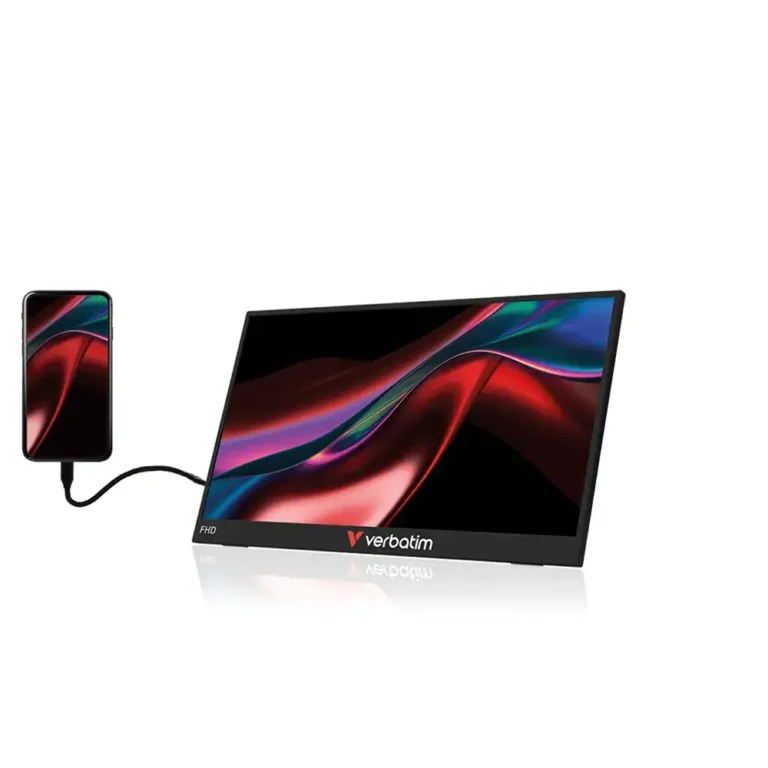 Verbatim 32400 Touch Light Monitor Portátil 14" Full HD Multimedia Negro Táctil