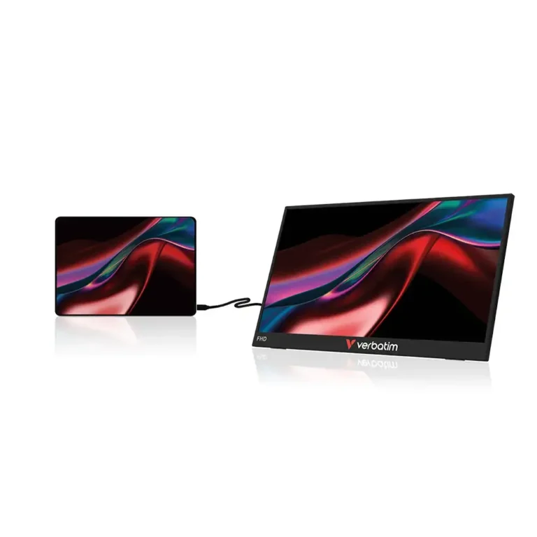 Verbatim 32400 Touch Light Monitor Portátil 14" Full HD Multimedia Negro Táctil