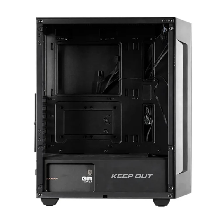 Keep Out XC-200 MESH Semitorre Gaming Ventana Lateral de Cristal Templado Refrigeración Líquida Negro