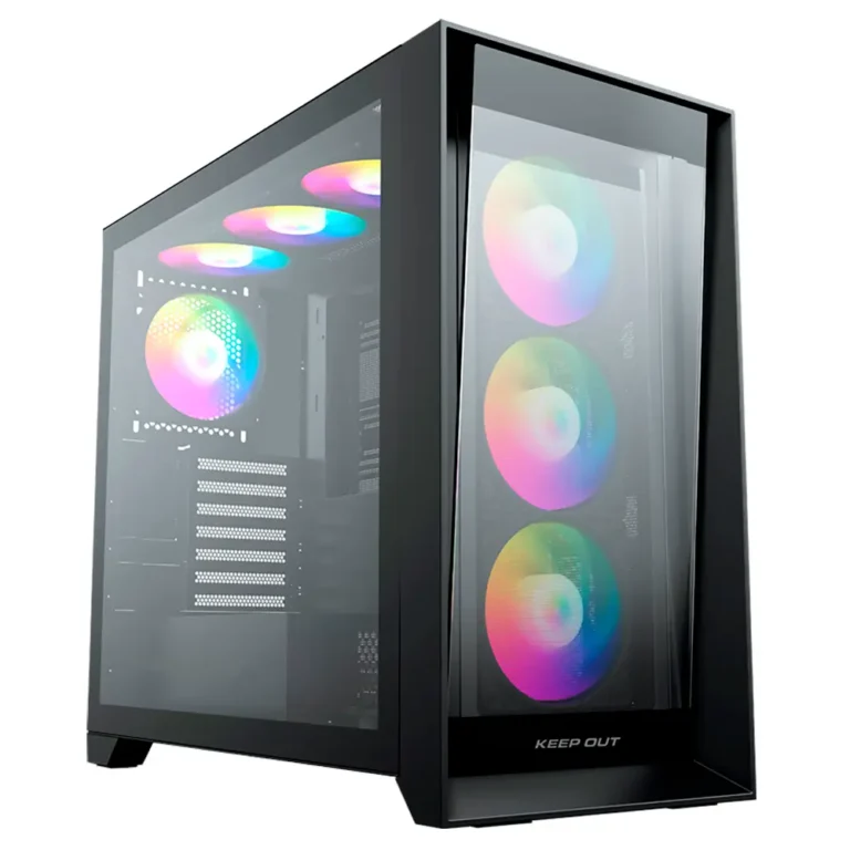 Keep Out XC-911PROXL+ Caja Torre Gaming ARGB E-Atx Negro