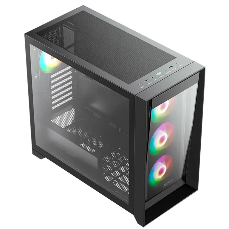Keep Out XC-911PROXL+ Caja Torre Gaming ARGB E-Atx Negro