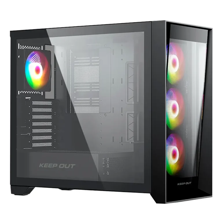 Keep Out XC-911PROXL+ Caja Torre Gaming ARGB E-Atx Negro