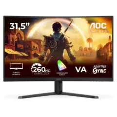 AOC C32G42ZE Monitor Gaming 31.5" Full HD 0.5ms 240Hz VA Curvo Negro