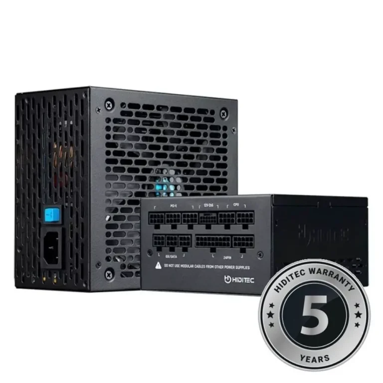 Hiditec GDX850 v3 Fuente Gaming 850W 80+ 140mm Modular ATX Negro