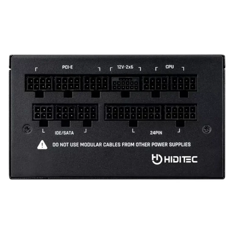 Hiditec GDX850 v3 Fuente Gaming 850W 80+ 140mm Modular ATX Negro