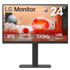 Monitor Profesional LG 24BA650-B 24" Full HD Multimedia Negro