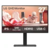 LG 27BA75QB-B Monitor Profesional 27" QHD MM Negro