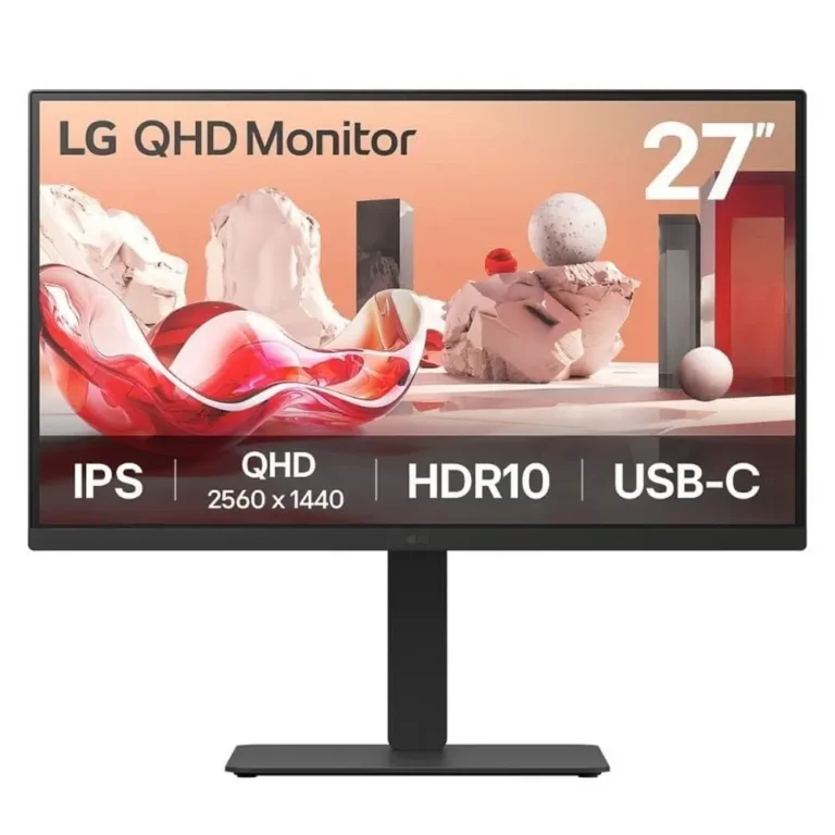 LG 27BA75QB-B Monitor Profesional 27" QHD MM Negro