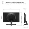 LG UltraGear 27GS60F-B Monitor Gaming 27" Full HD 1ms 180Hz IPS Negro