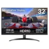 LG UltraFine 32UR500K-B Monitor Profesional 31.5" 4K VA Multimedia Negro