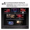LG UltraGear 34GX90SA-W Smart Monitor Gaming Ultrapanorámico 34" WQHD MM 240Hz OLED Regulable Curvo Blanco