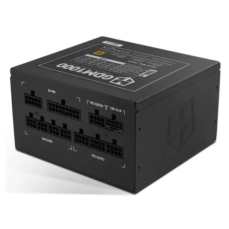 Nox Hummer GDM 1000W Fuente Gaming 80+ 120mm Modular ATX Negro
