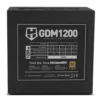 Nox Hummer GDM 1200W Fuente Gaming 80+ 120mm Modular ATX Negro