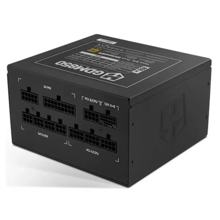 Nox Hummer GDM 850W Fuente Gaming 80+ 120mm Modular ATX Negro