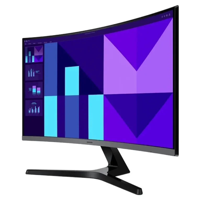 Samsung Essential Monitor S3 S39GD S27D396GAU Monitor Profesional 27" Full HD Multimedia Curvo Negro y Plata