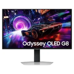 Samsung Odyssey OLED G8 G81SF S27FG816SU Monitor Gaming 27" 4K 0.03ms 240Hz QD-OLED Regulable en altura Plata