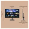 Samsung M5 S27FM500EU Smart Monitor 27" Full HD MM Smart TV Negro