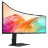 Samsung ViewFinity S9 S95UF S49F950UAU 49" Dual QHD Monitor Profesional Ultrapanorámico MM Regulable Negro Curvo