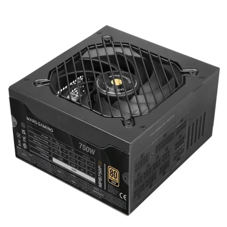 Mars Gaming MPB750PSI Fuente Gaming 750W 80+ Modular ATX