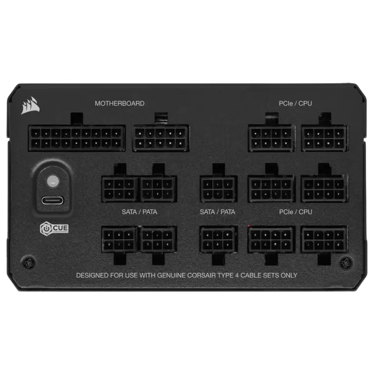 Corsair HX1000i Fuente Gaming 1000W Cybenetics Platinum 140mm Modular ATX Negra