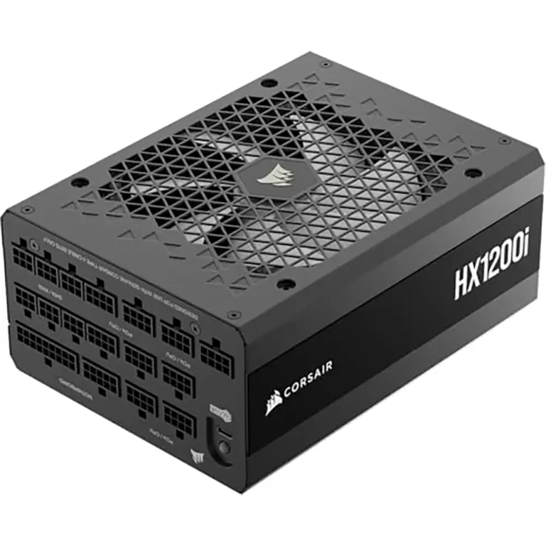 Corsair HX1200i Fuente Gaming 1200W 80+ 140mm Modular ATX Negro