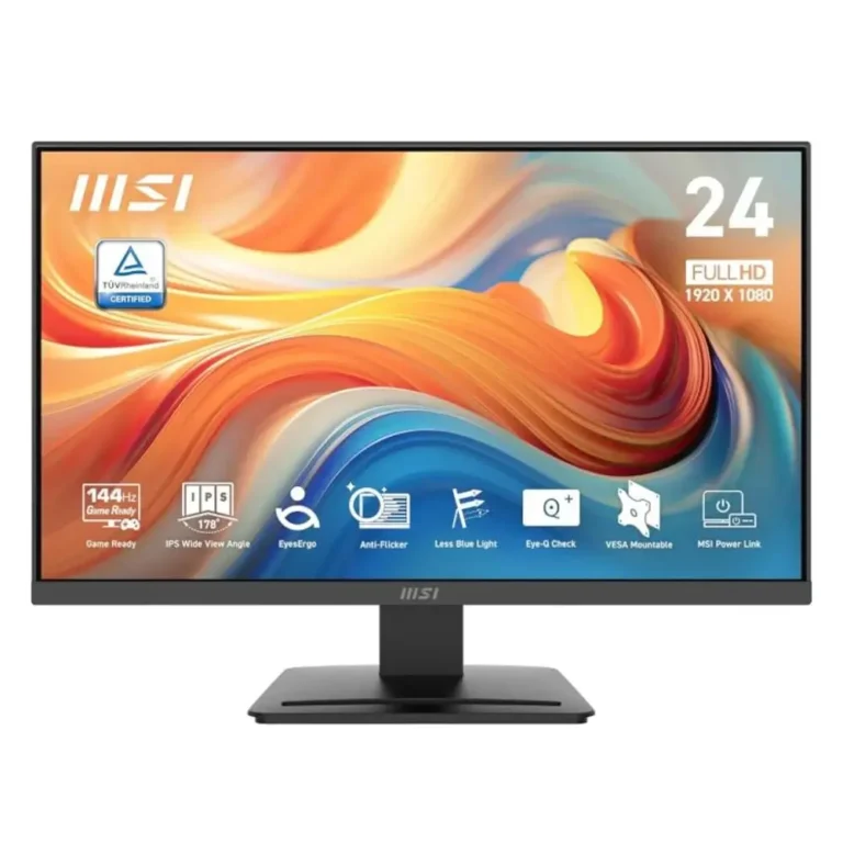 Msi Pro MP251 E14L Monitor Profesional 24.5" Full HD 1ms 144Hz IPS Negro