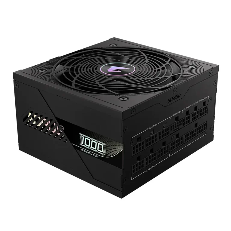 Gigabyte AORUS ELITE P1000W ICE Gaming 1000W 80+ Modular 120 mm ATX Negro