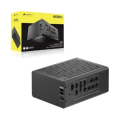 Corsair HX1200i Fuente Gaming 1200W Cybenetics Platinum 140mm Modular ATX Negro