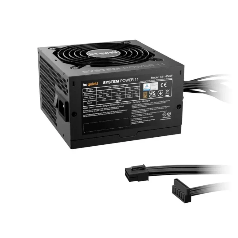 Be quiet! System Power 11 450W Fuente 80+ 120mm ATX Negro