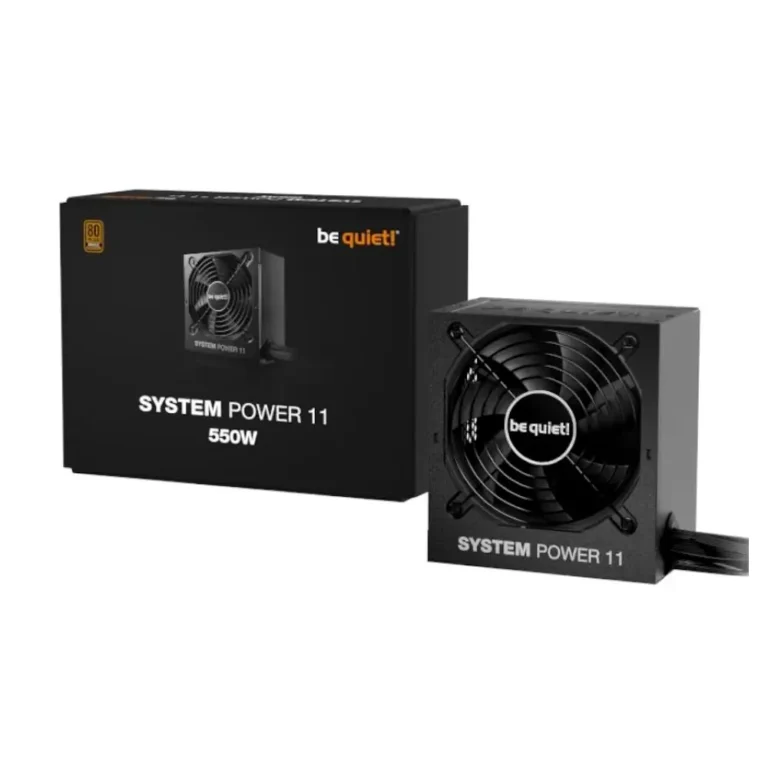 Be Quiet! System Power 11 550W Fuente 80 Plus Bronze 120mm ATX Negro