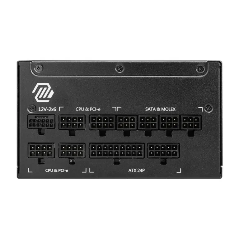MSI MAG A1000GL PCIE5 Fuente Gaming 1000W 80+ Modular ATX Negro