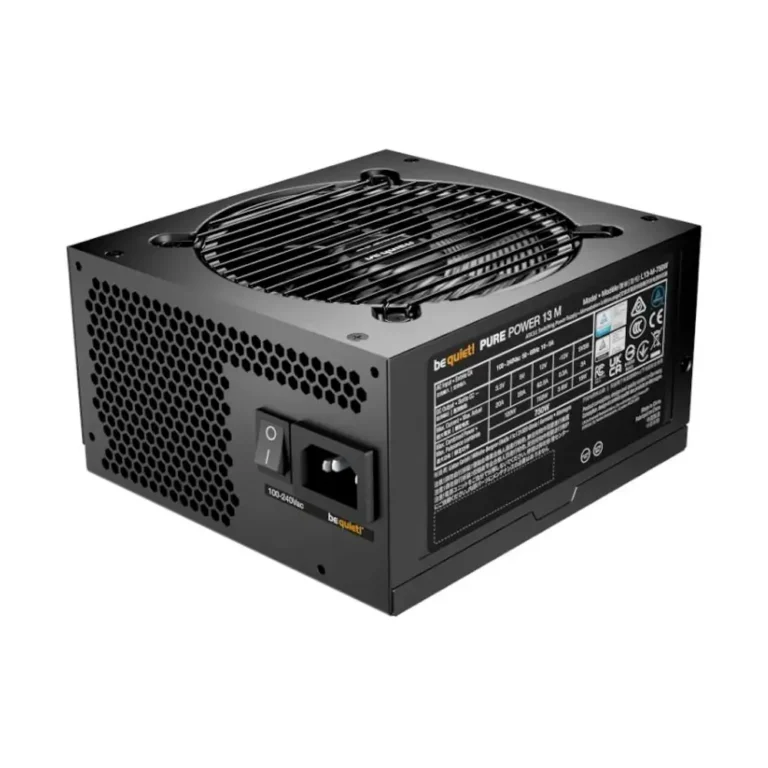 Be quiet! Pure Power 13 M 750W Fuente Gaming 80+ 120mm Modular ATX Negro