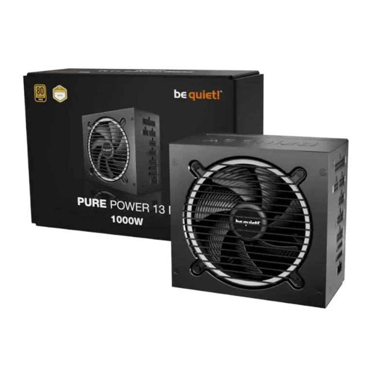 Be Quiet! Pure Power 13 1000W Fuente Gaming 80 Plus Gold Modular 120mm ATX Negro