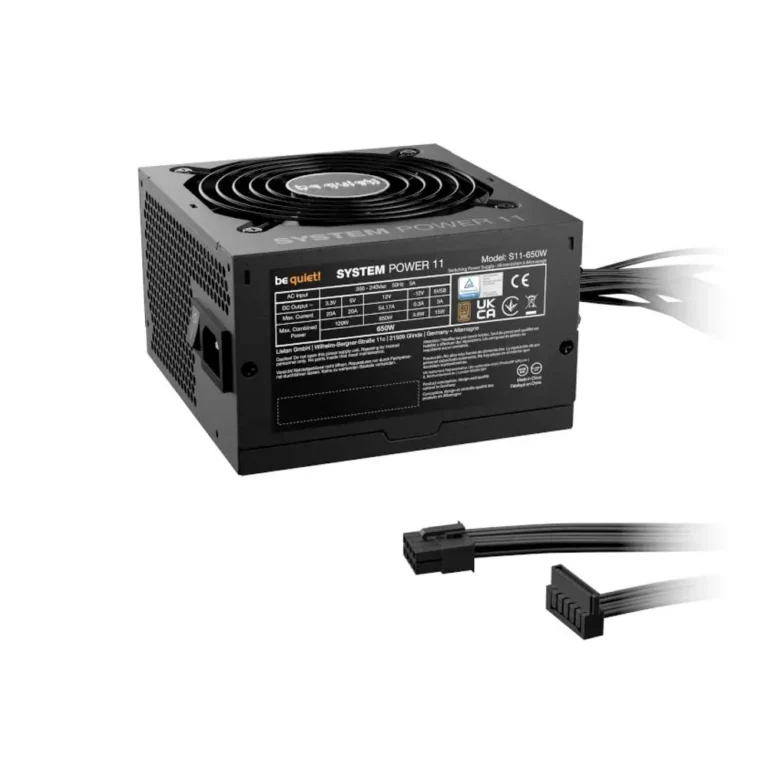 Be Quiet! System Power 11 650W Fuente 120mm ATX Negro