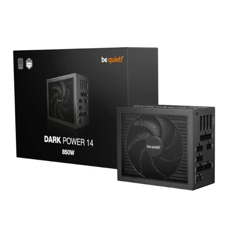 Be Quiet! Dark Power 14 850W Fuente Gaming 80 Plus Titanium Modular 135mm ATX Negro