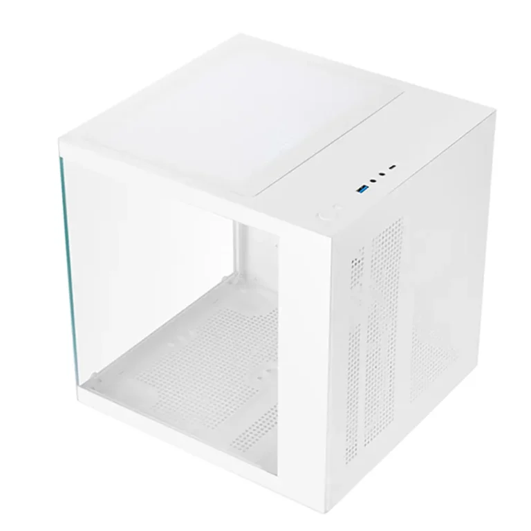 Mars Gaming MC-CUBE Minitorre Gaming Cristal Templado ATX Refrigeración Líquida
