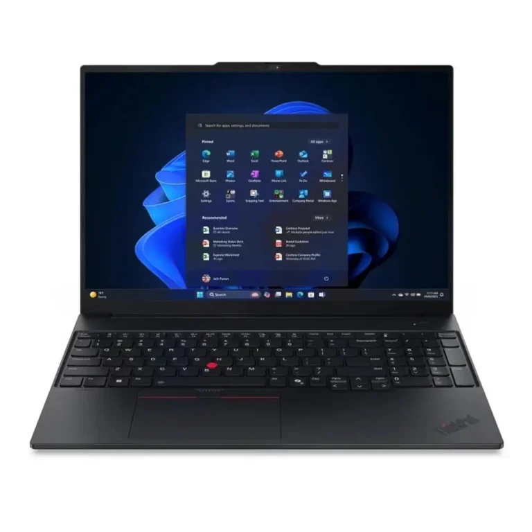 Lenovo ThinkPad E16 21SR000MSP Gen 3 Ultra 7 255H 16GB 512GB WUXGA W11Pro 16″ Negro