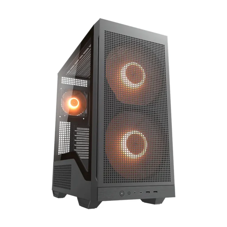 Cougar MX600 MAX RGB Caja Semitorre Gaming ATX Sin Fuente