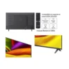 LG NanoCell 4K UHD AI NU85 2026 Smart TV WiFi Negro