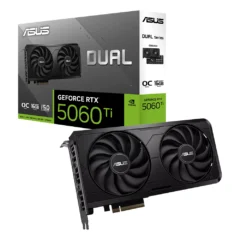 ASUS Dual RTX5060 Ti EVO OC Edition NVIDIA® GeForce® RTX™ 5060 Ti 16GB GDDR7 Negro