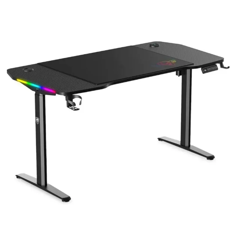 Spirit of Gamer Headquarter 900 Mesa Gaming Eléctrica 140x70cm Elevable RGB Negro