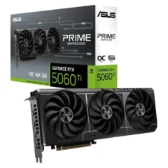ASUS Prime RTX5060TI O16G NVIDIA® GeForce® RTX™ 5060Ti 16GB GDDR7 Negro