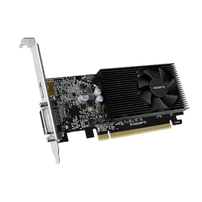 Gigabyte GeForce GT1030 D4 2G NVIDIA® GeForce® GT 1030 2GB GDDR4 Perfil Bajo Negro