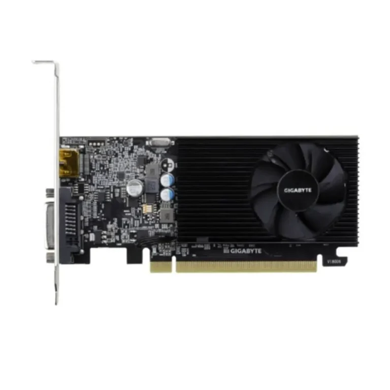 Gigabyte GeForce GT1030 D4 2G NVIDIA® GeForce® GT 1030 2GB GDDR4 Perfil Bajo Negro