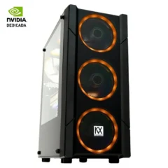 KVX Phobos 3 Ultra Gamer Edition PC Gaming U5-245KF 32GB 2TB RTX™ 5060Ti FreeDOS Semitorre Negro