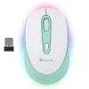NGS Smog Mint-RB Ratón Bluetooth Óptico 2400 DPI Verde Menta