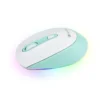 NGS Smog Mint-RB Ratón Bluetooth Óptico 2400 DPI Verde Menta