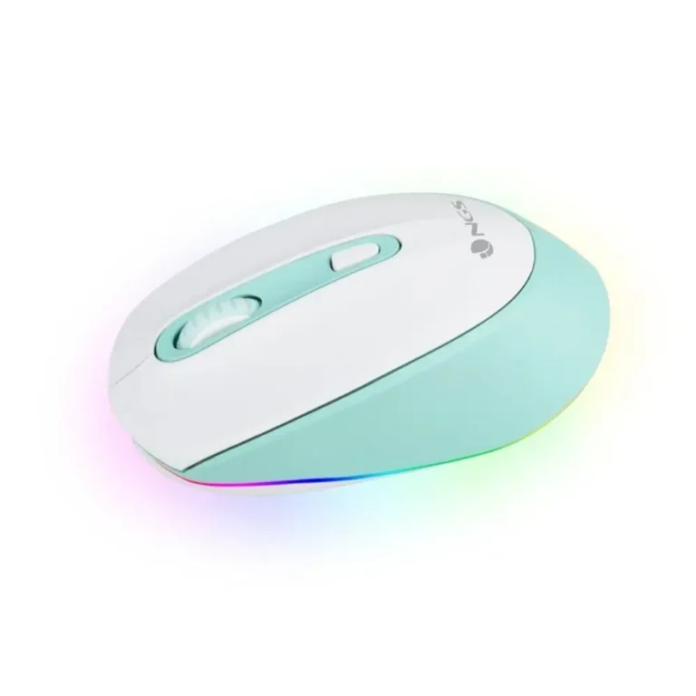 NGS Smog Mint-RB Ratón Bluetooth Óptico 2400 DPI Verde Menta
